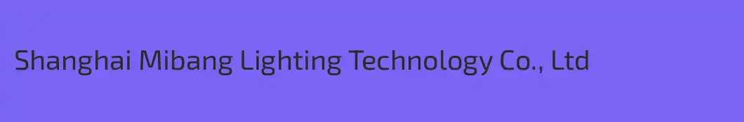 Shanghai Mibang Lighting Technology Co., Ltd